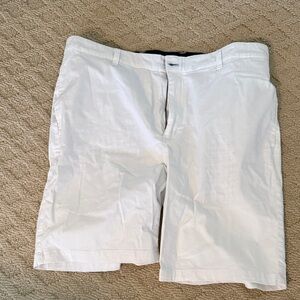 Classic White Men's Shorts